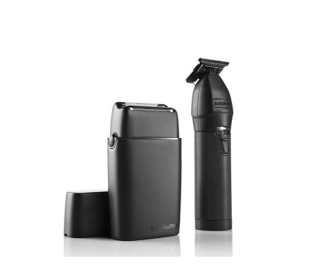 BABYLISS PACK MATE BLACK (TRIMMER+SHAVER)