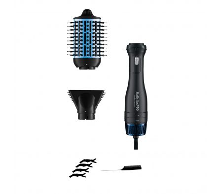 BABYLISS HOT BRUSH 2.75" INTERCAMBIABLE BLACK & BLUE 
