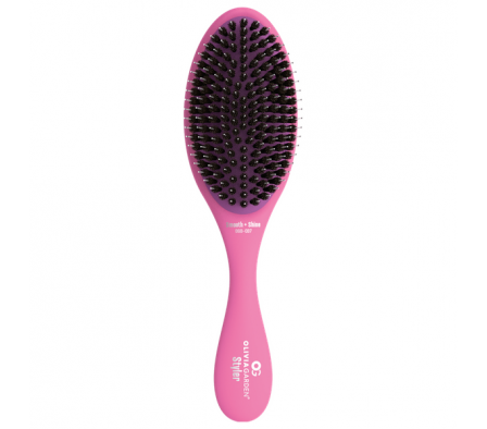 OLIVIA GARDEN BRUSH RECY. DETANG. FINE-MEDIUM- PINK 