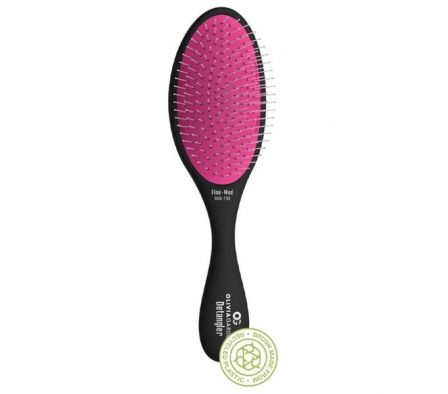 OLIVIA GARDEN BRUSH RECY. DETANG FINE-MEDIUM -BLACK-