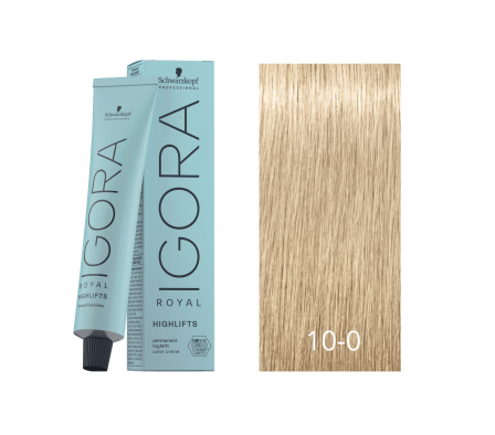 IGORA HIGHLIFTS RUBIO PLATINO NATURAL N° 10-0 