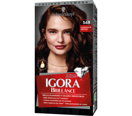 IGORA BRILLANCE KIT 568 CHOCOLATE MISTICO        