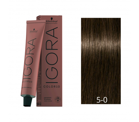IGORA COLOR 10 CASTAÑO CLARO NATURAL N° 5-0 