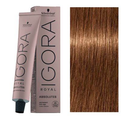 IGORA ABSOLUTE RUBIO MEDIO/MARRON NATURAL N° 7-60   