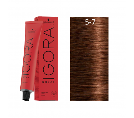 IGORA ROYAL CASTAÑO CLARO COBRE N° 5-7 