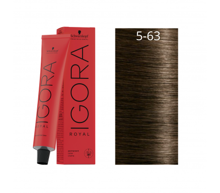 IGORA ROYAL CASTAÑO CLARO MARRON MATE N° 5-63 