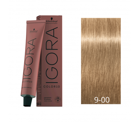 IGORA COLOR 10 RUBIO MUY CLARO NATURAL INTENSO N° 9-00