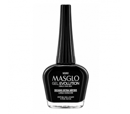 MASGLO ESMALTE NEGRO 13,5ML