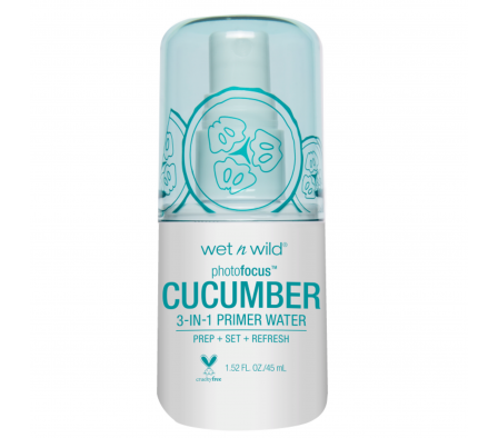 WET N WILD PHOTO FOCUS 3-IN-1 PRIMER WATER SPRAY CUCUMBER ( SUELTO)