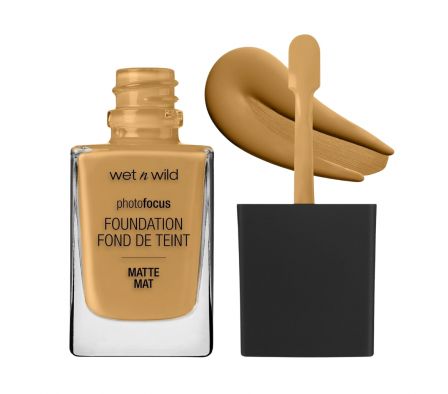 WET N WILD PHOTO FOCUS BASE LIQUIDA MATTE AMBAR BEIGE 373C