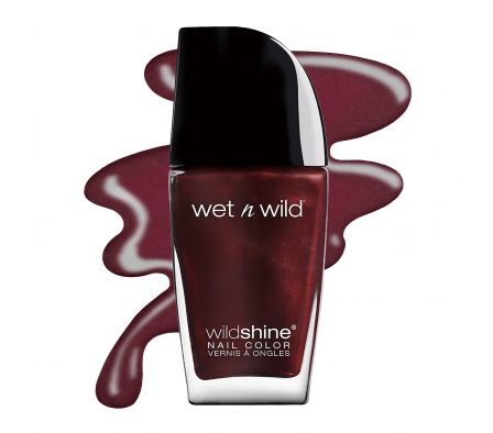 WET N WILD ESMALTE WILDSHINE BORGOÑA FROST