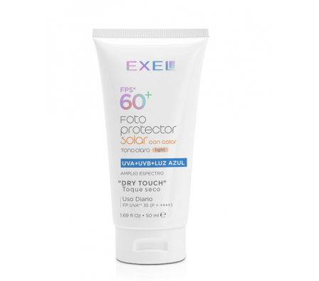 EXEL PROTECTOR SOLAR CLARO TOQUE SECO SPF 60  50ML 