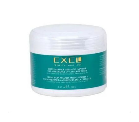 EXEL CREMA P/MASAJE DRENANTE YERBA MATE X240ml