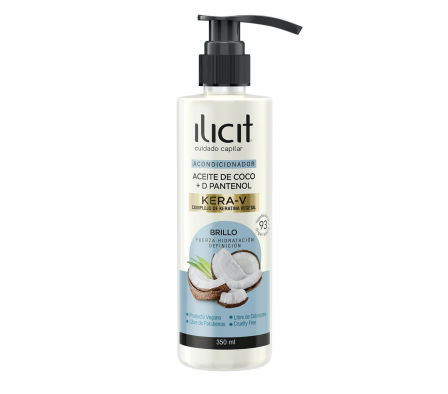 ILICIT ACONDICIONADOR KERA-V DE COCO 350ml