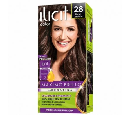 ILICIT 2/8 NEGRO AZULADO 45G