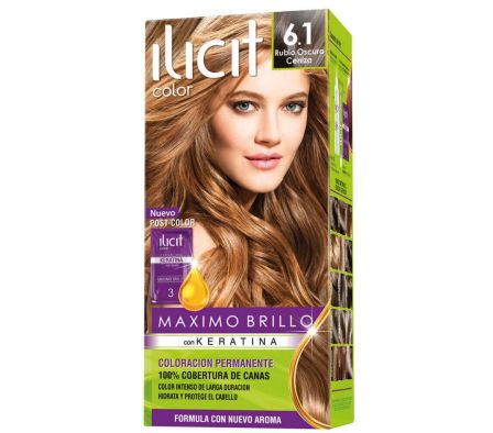 ILICIT 6/1 RUBIO OSCURO CENIZA 45G