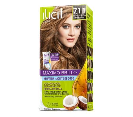 ILICIT 7/11 RUBIO CENIZA PROFUNDO 45G