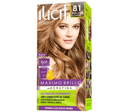 ILICIT 8/1 RUBIO CLARO CENIZA 45G