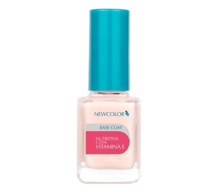 NEW COLOR ESMALTE BASE COAT NUTRITIVA CON VITAMINA E N° 9.52  12ml