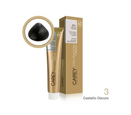 CAREY POMO CASTAÑO OSCURO NRO:3 X 60GR       