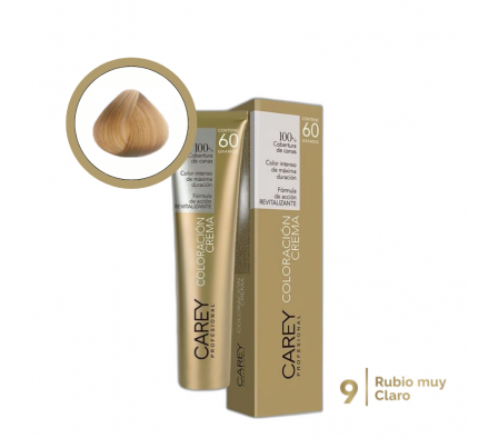 CAREY POMO RUBIO MUY CLARO  NRO:9              