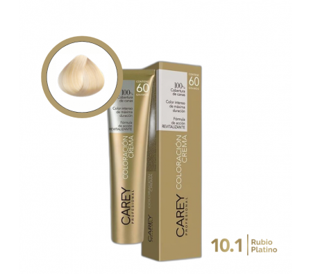 CAREY POMO RUBIO PLATINO NRO 10-1 