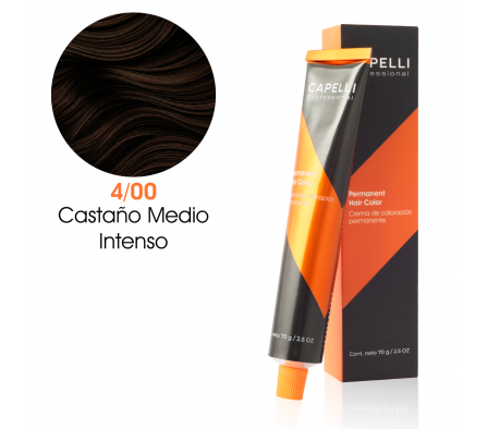 CAPELLI TINTE NRO 4-00 CASTAÑO MEDIO INTENSO 70GR