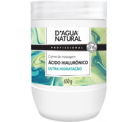 CREMA DE MASAJE HIDRATACIÓN ULTRA CORPORAL DE ÁCIDO HIALURÓNICO 650G