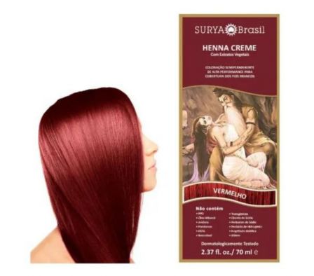 SURYA HENNA CR. RED/ROJO  70ml