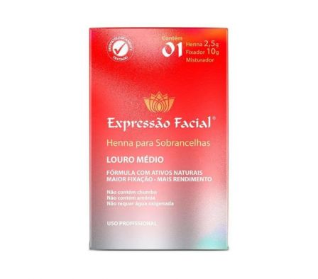 EXPRESSAO FACIAL HENNA CEJAS #RUBIO MED.