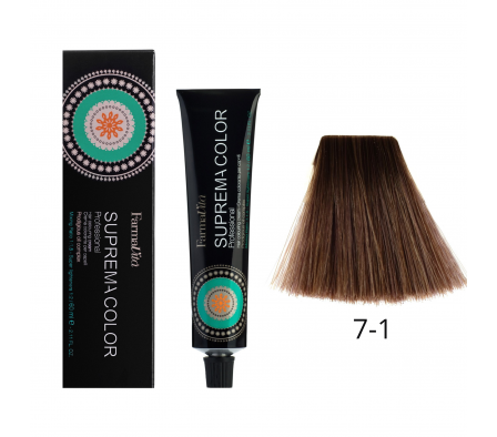 SUPREMA COLOR RUBIO CENIZA N° 7-1  