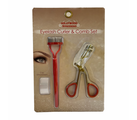 HOLLYWOOD SET DE RIZADOR Y PEINE DE PESTAÑAS