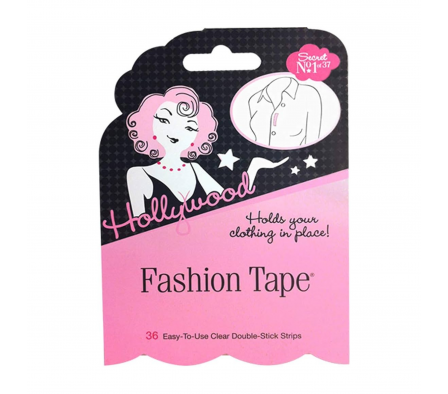 HOLLYWOOD FASHION SECRETS CINTA ADHESIVA P/ROPA EN BLISTER X36UN