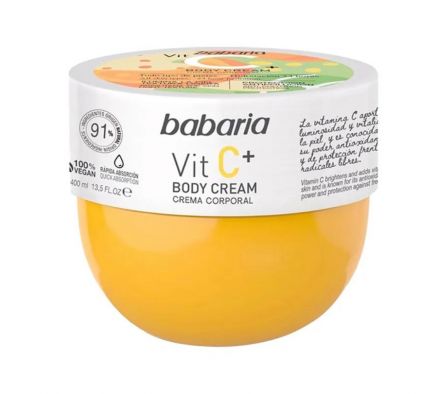BABARIA VIT C CREMA CORPORAL 400ml