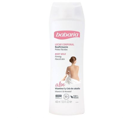 BABARIA LECHE CORPORAL REAFIRMANTE 400ml