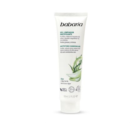 BABARIA GEL DE LIMPIEZA MATIFICANTE ALOE VERA 150ml