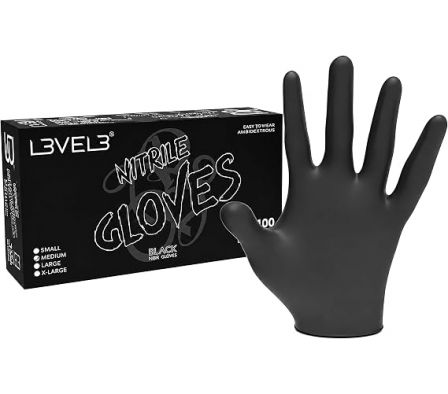LEVEL 3 GUANTE P NEGRO