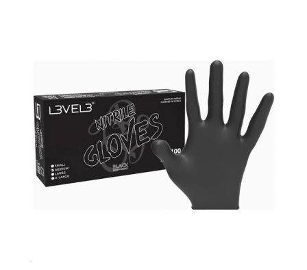 LEVEL 3 GUANTE M NEGRO