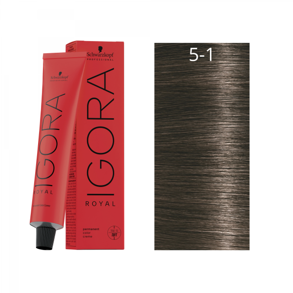 IGORA ROYAL CASTAÑO CLARO CENIZA N° 5-1